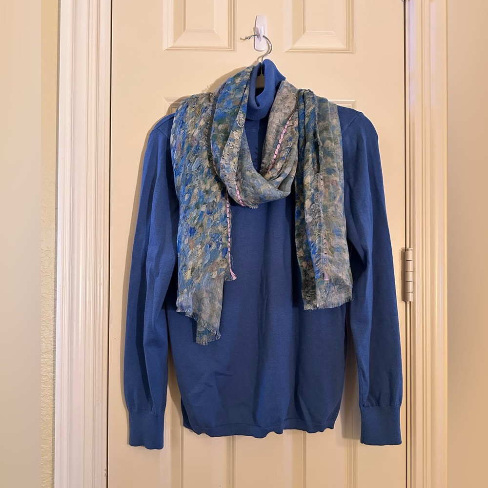 Talbots Blue Sweater - Picture 2 of 10